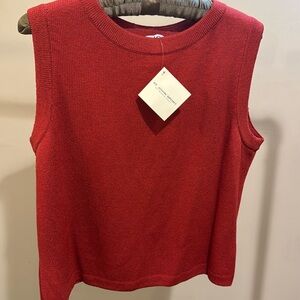 NWT St John Sport by Marie Gray Red Sweater